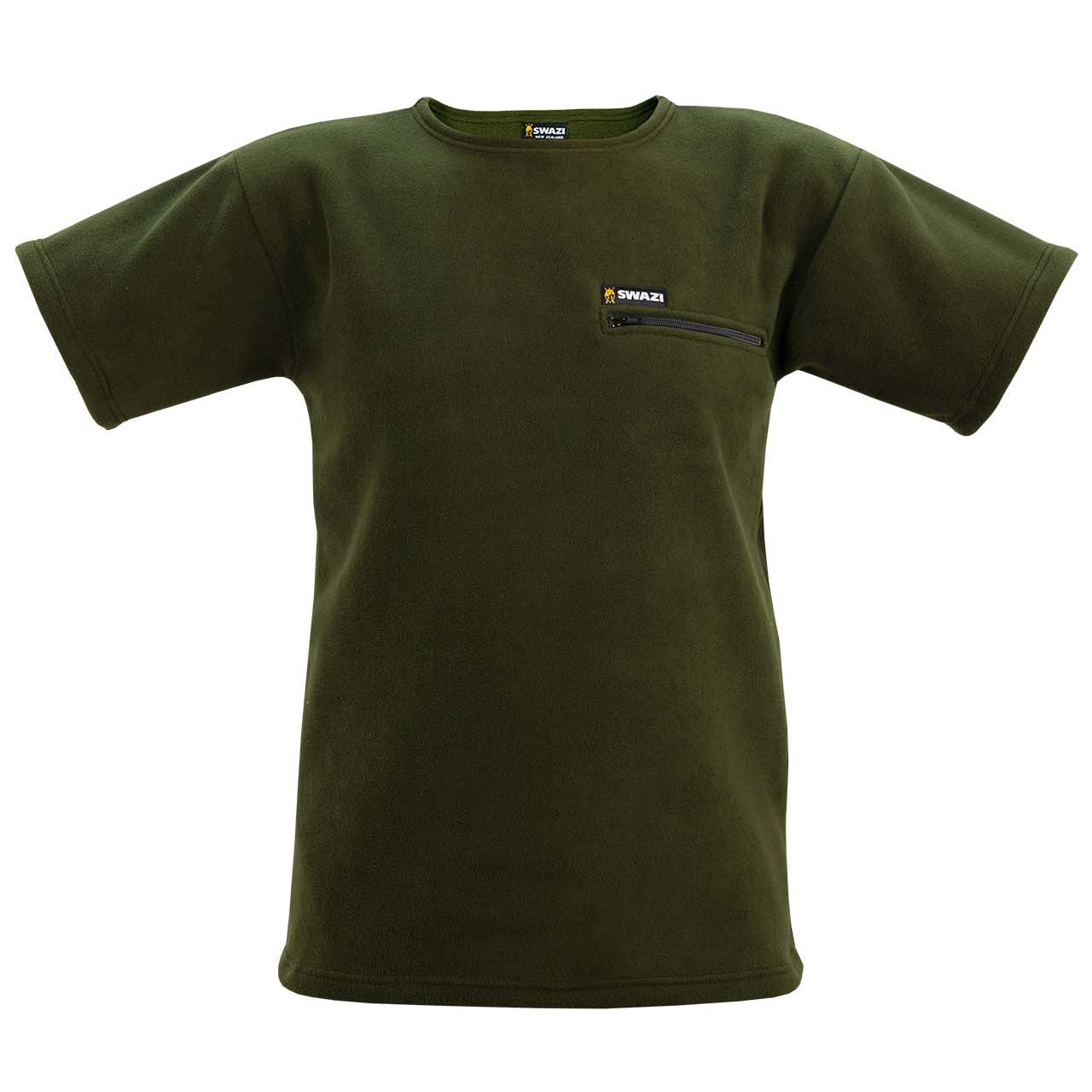 Durable men’s t shirt with 280gsm polar fleece and a longer cut for added coverage. Ideal for work or rugged outdoor use. Chest zip pocket.