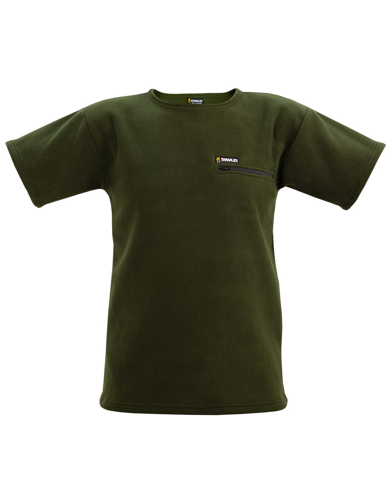 Durable men’s t shirt with 280gsm polar fleece and a longer cut for added coverage. Ideal for work or rugged outdoor use. Chest zip pocket.
