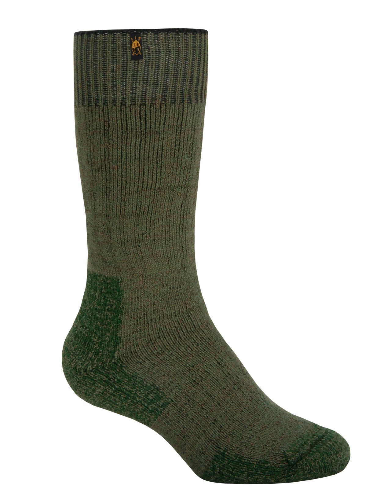The Swazi Hunter shooting socks in merino blend with reinforced soles and elastic arch support