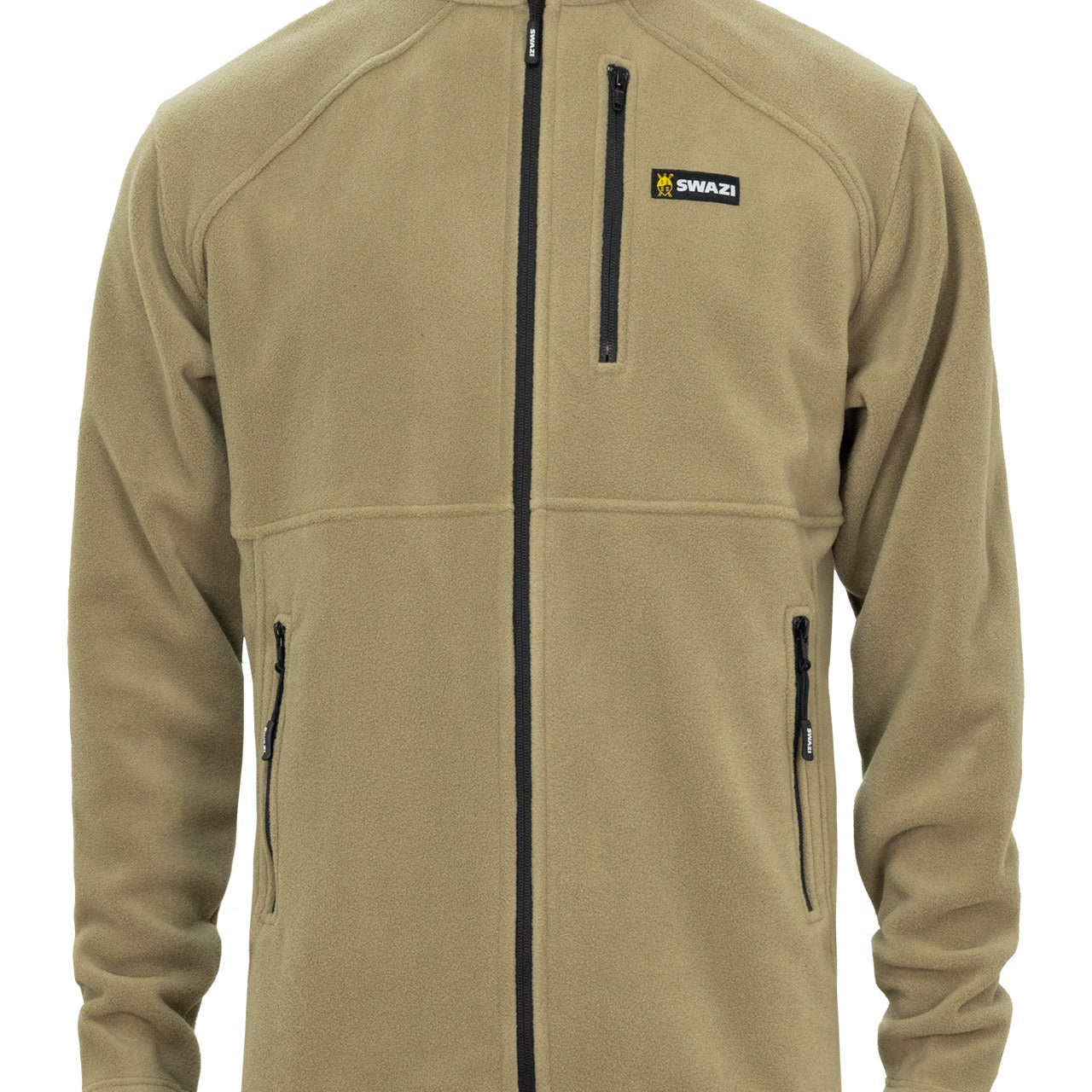 The Muskox Midweight fleece jacket with multiple zippered pockets, soft 280gsm polar fleece, and adjustable hem for warmth and versatility.