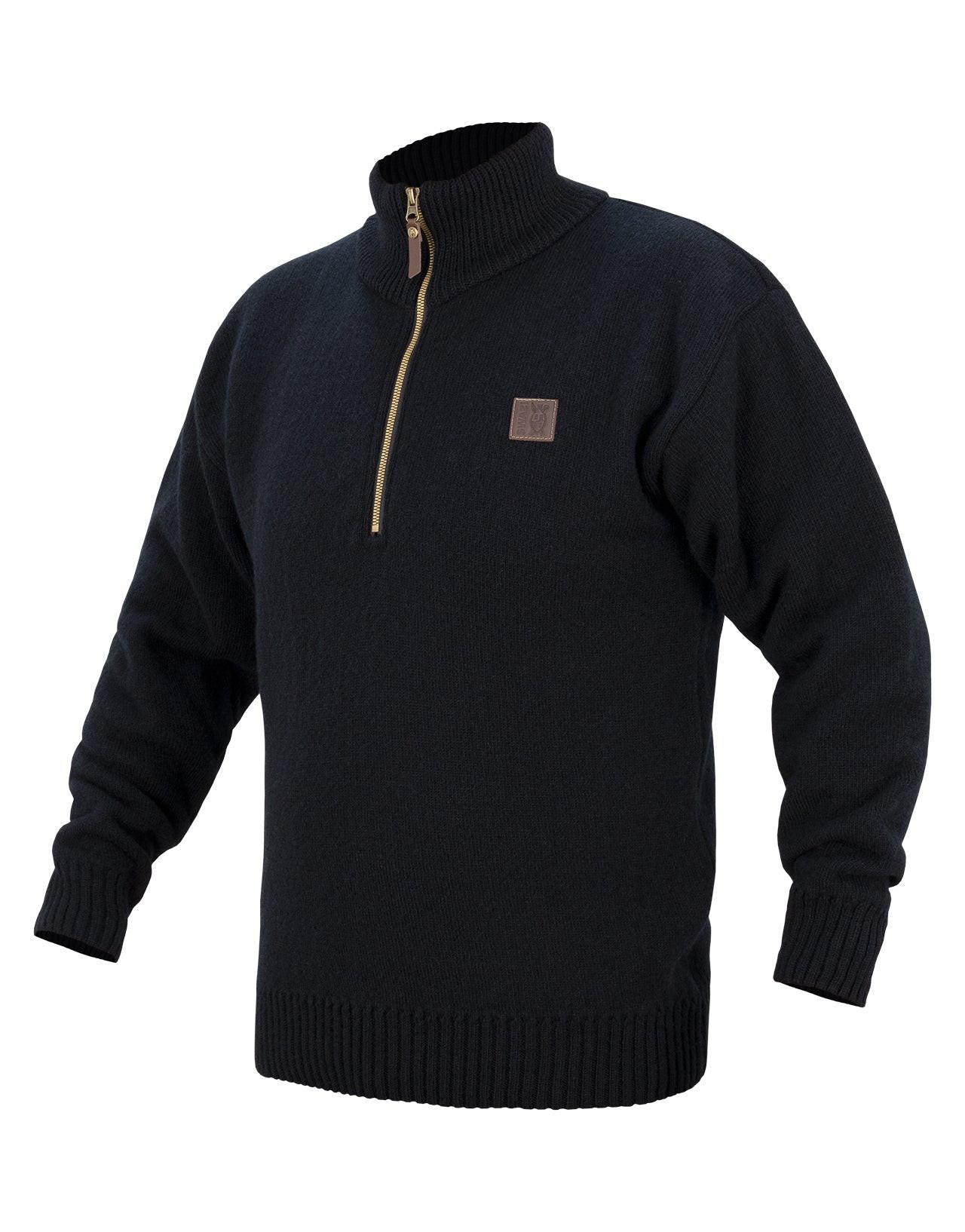 Swazi Mackenzie wool jumper for men, warm and durable with a soft wool possum blend lining.