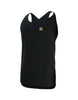 Swazi Micro Fleece men’s singlet with long back and soft, durable fabric for layering and core warmth
