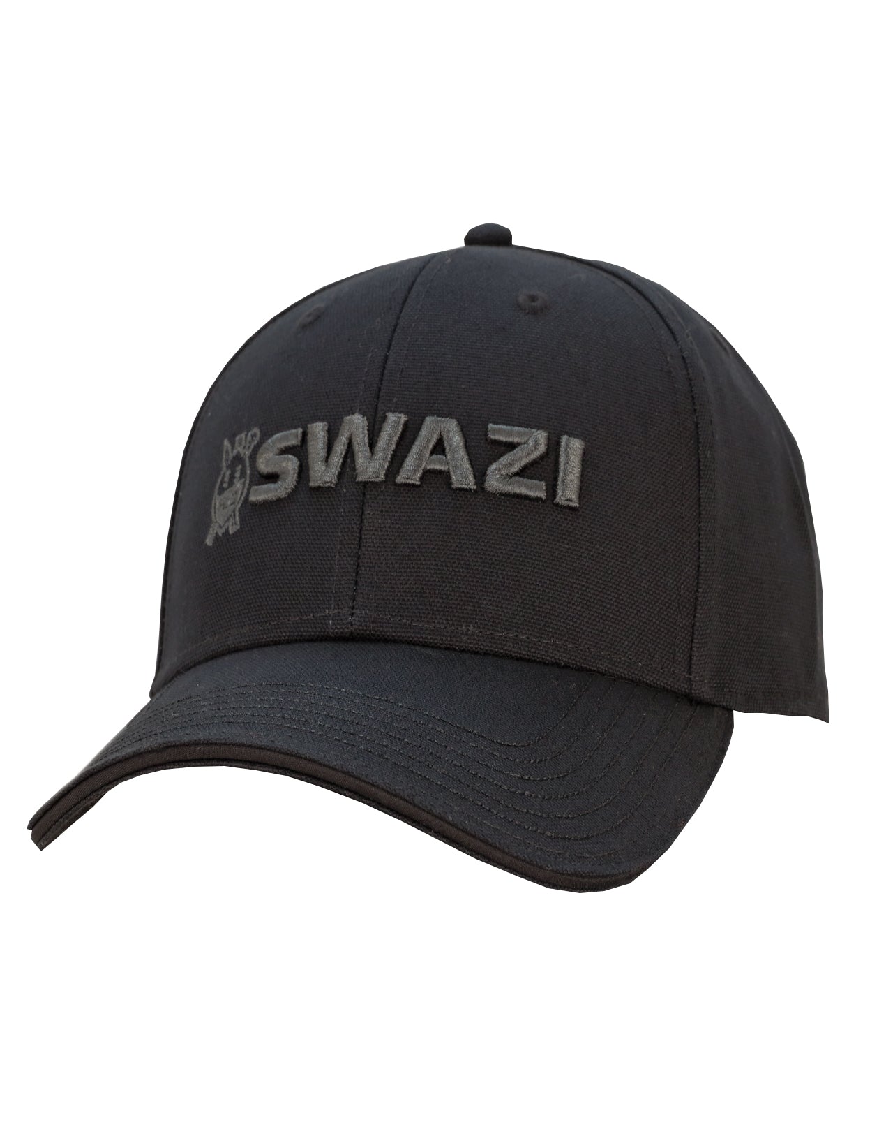 Swazi Legend cap with adjustable strap, 6-panel design, and embroidered Swazi logo
