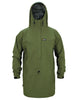 Swazi Tahr Ultralite waterproof hunting jacket with high-vision hood, adjustable cuffs, lightweight design, and windproof protection for hunters.