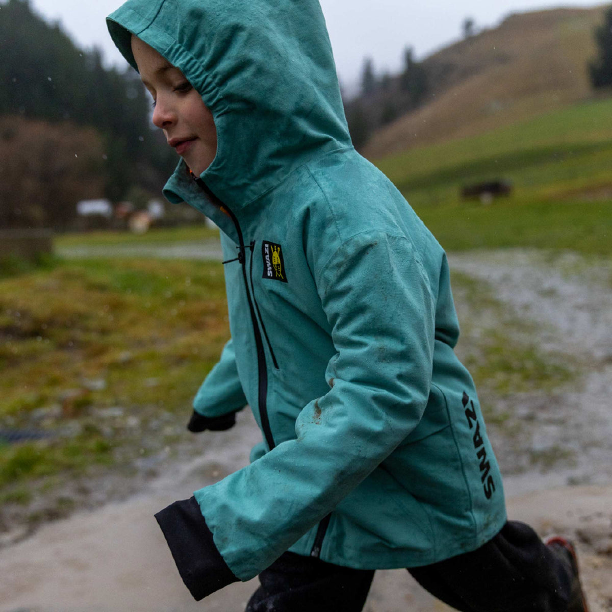 Swazi Kid's Mangrove Rain Jacket - swazi.com