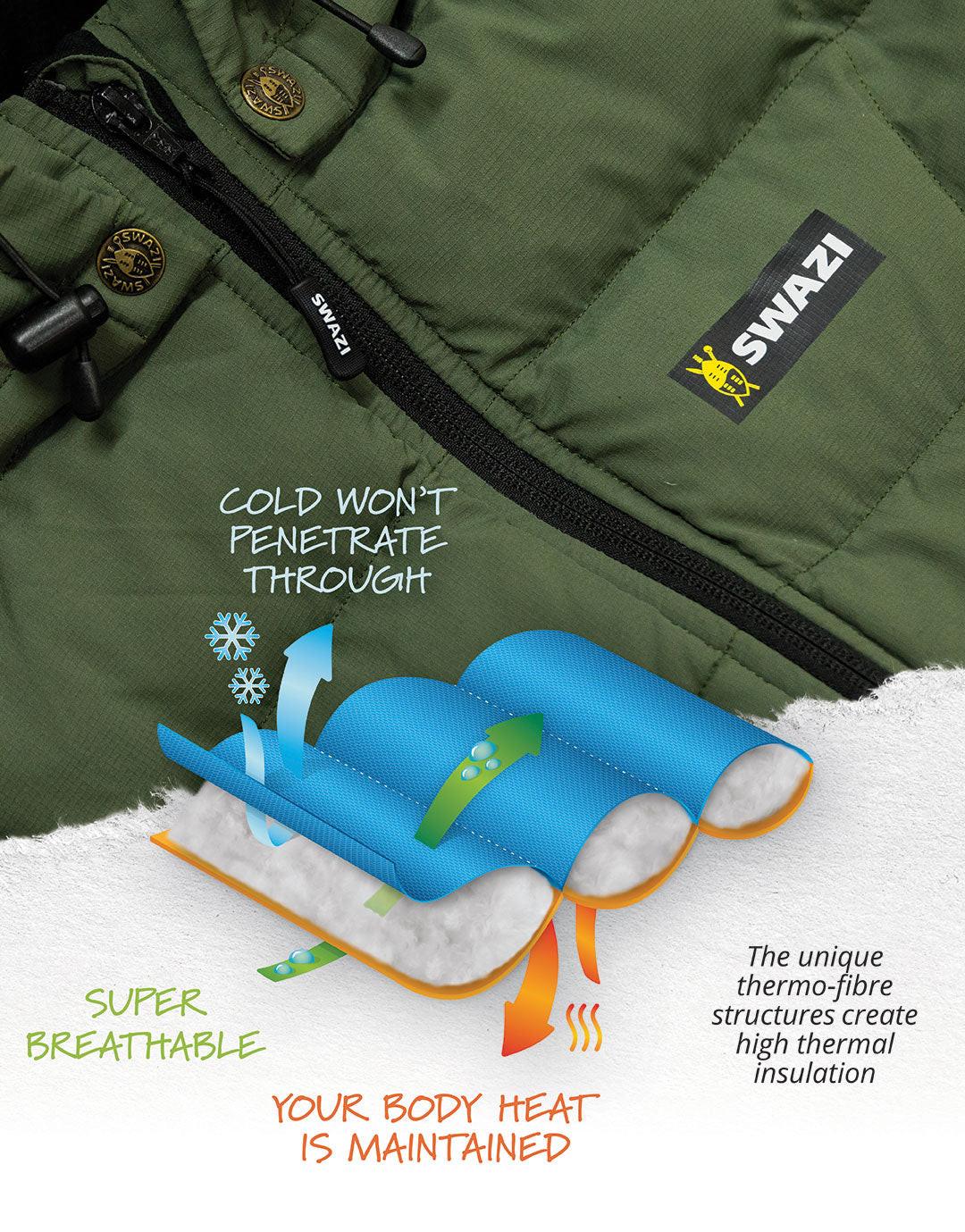 Swazi Thorso Men's Puffer Vest - swazi.com